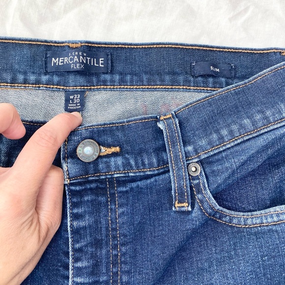 ✨Host Pick✨ J. Crew Mercantile Slim-fit Flex Jean in Dark Rinse - Picture 5 of 11